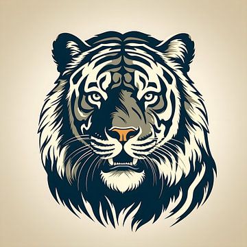 Vector image Tiger by PixelPrestige