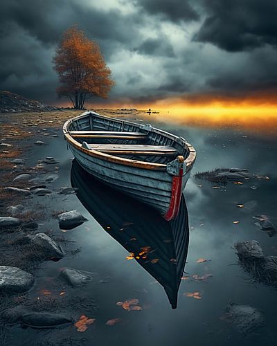Boat on the lake