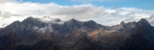 Hohe Tauern bergen in het Salzburg