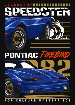 1982 Pontiac Firebird Trans Am Muscle Car by Adam Khabibi