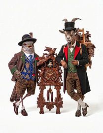 Kuckuck & Bock: Der Chef-Uhrmacher und sein Träger