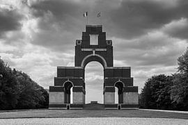 Thiepval Memorial, France, Black and White by Imladris Images