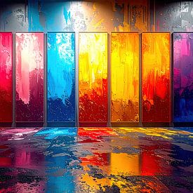 Espace d'exposition abstrait du silence, une mise en scène du vide sur AidasignArt