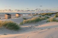Strand huisjes van Jolanda de Leeuw thumbnail
