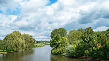 Asperen vanaf de Zuiderlingedijk van R Smallenbroek