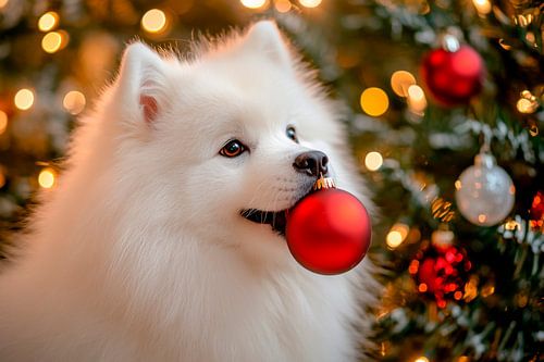 Kerst hond