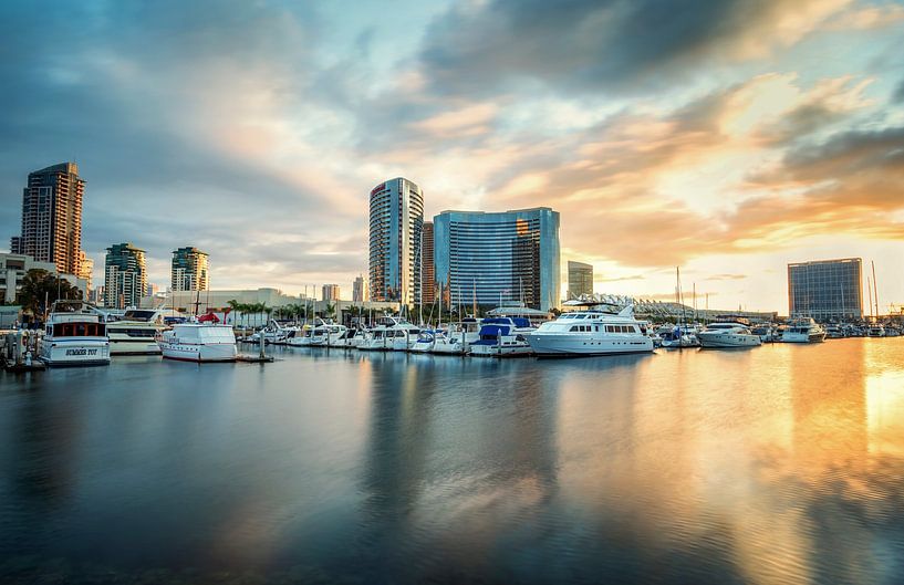 Fire &amp; Ice Sunrise - San Diego, California by Joseph S Giacalone Photography