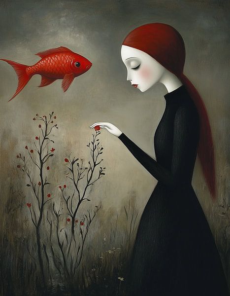 Blumen &amp; Fische von Bianca ter Riet