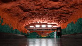 U-Bahn Stockholm von Kevin IJpelaar