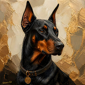 Dobermann von Johannas Art Creations