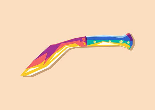 Kukri Popart