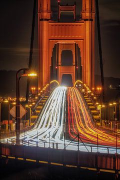 Golden Gate Traffic van Mario Calma