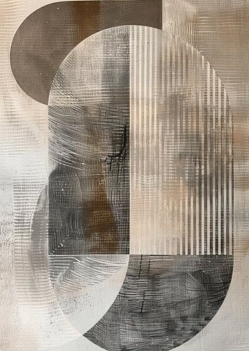 Peinture minimaliste scandinave