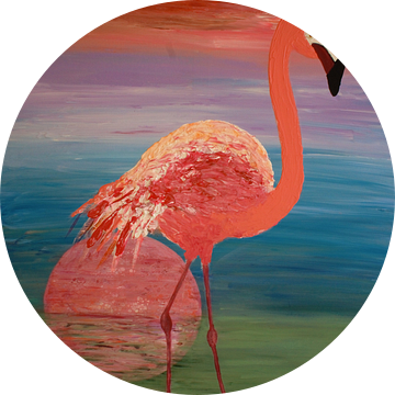Flamingo van Angelique van 't Riet