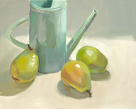 Pitcher and Pears by Jenny Westenhofer
