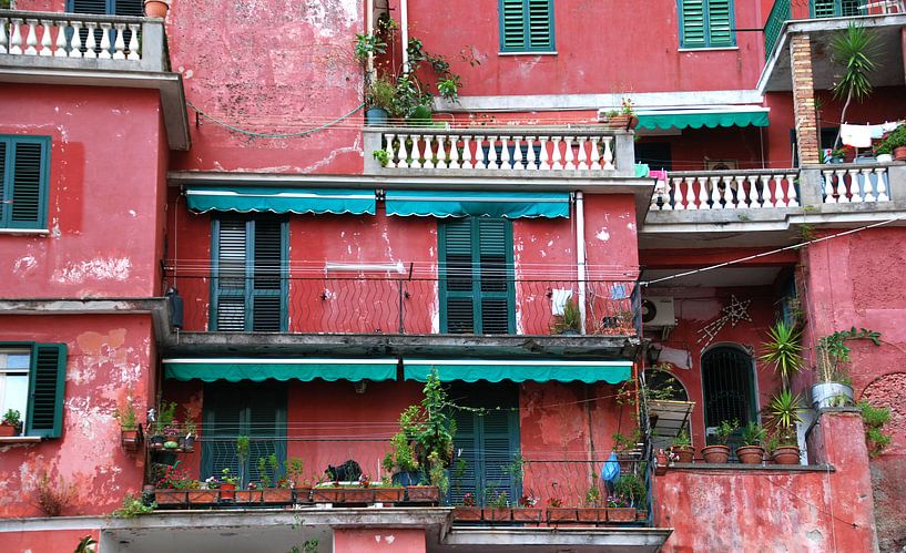 Rote Häuser von Homemade Photos