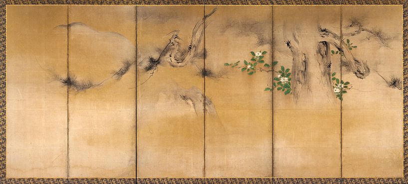 Kaihō Yūshō. Winter- und Sommerblumen von 1000 Schilderijen