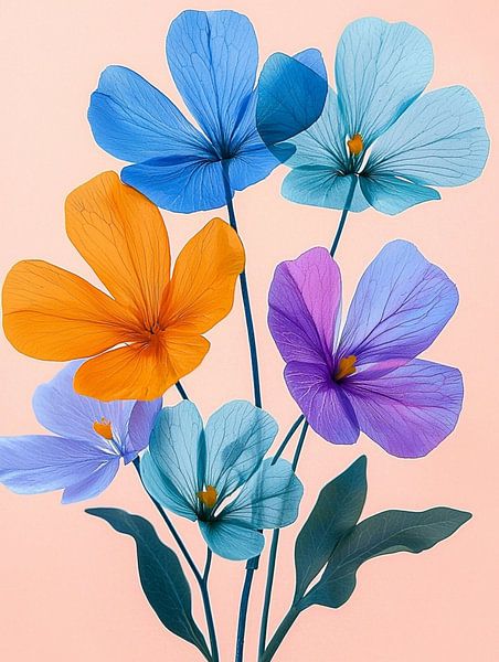 Blumenparty - Feiern Sie den Frühling! von PixelPrestige