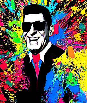 De koning van cool van Gallery of Wonders | Exclusive Wandbilder