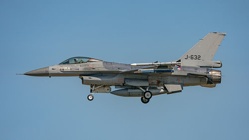 Royal Netherlands Air Force General Dynamics F-16AM Fighting Falcon.