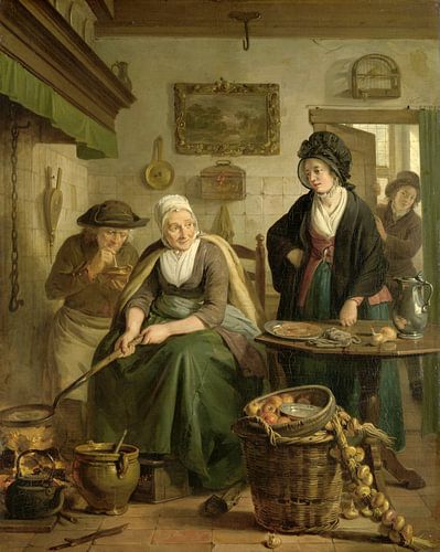 Le boulanger, Adriaan de Lelie, vers 1790 - vers 1810