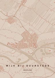 Plan de Wijk bij Duurstede sur Stef van Campen