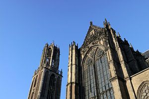 Domtoren en Domkerk in Utrecht van Merijn van der Vliet