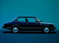 Saab 90 Painting
