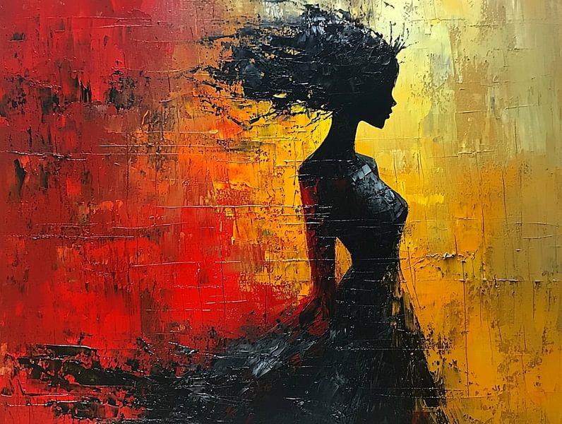 Zwevend in Kleur_3 van Bianca Bakkenist