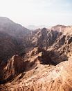 Berge in Jordanien von Dayenne van Peperstraten Miniaturansicht