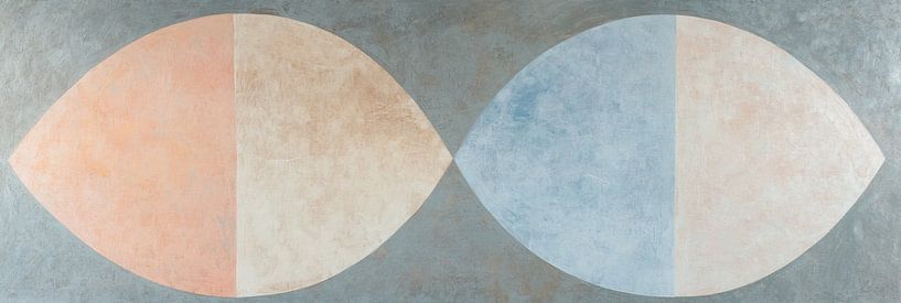 Abstracte Ovale Vormen in Kleur van Modern Collection