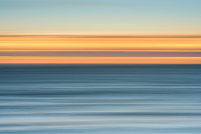 Seelandschaft mit Farben 2 von Björn van den Berg