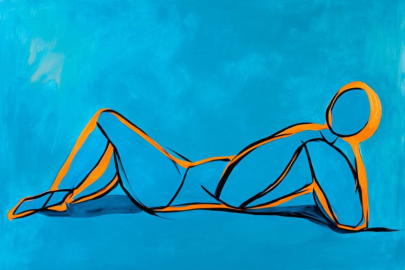 Abstract figure by Poster Art Shop