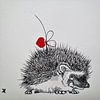HeartFlow Hedgehog by Helma van der Zwan
