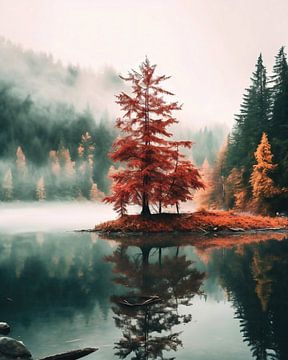 Herbst in British Columbia von fernlichtsicht