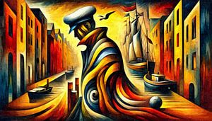 Rêve maritime avec marin