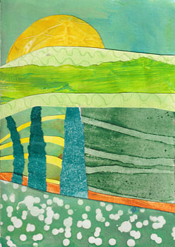Fields Beneath a Gentle Sun
