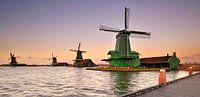 Molens Zaanse Schans van John Leeninga thumbnail