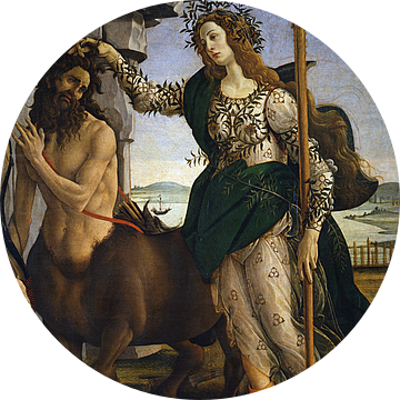 Sandro Botticelli - Pallade e il centauro