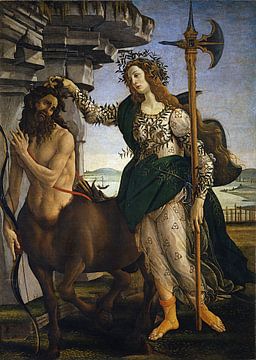 Sandro Botticelli - Pallade e il centauro