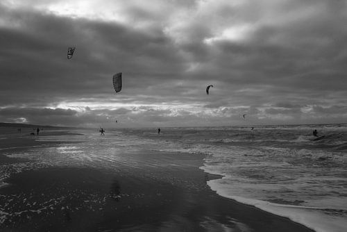 Kite surfing