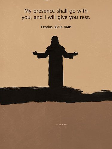 Ich werde euch Ruhe geben - Inspirierender Bibeltext