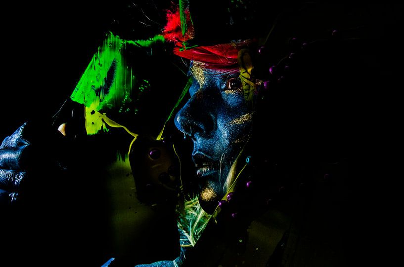 Artfully painted person by Atelier Liesjes