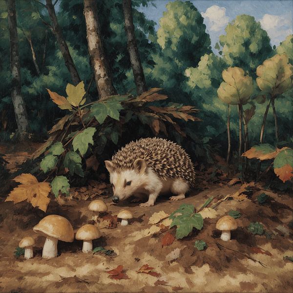 Habitant de la forêt par Matteo Bellini