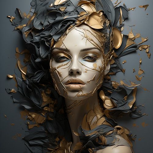 Surrealistisch portret