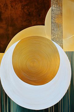 Modern abstracte vormen van Imagine