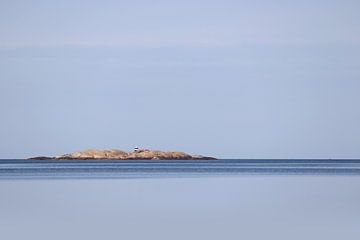 Blauw minimalisme, Resö, Zweden van Imladris Images