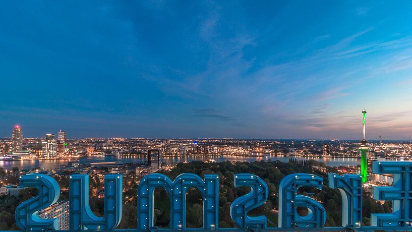 Rotterdam by night von AdV Photography