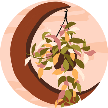 Halvemaanvormige tuin