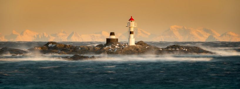 Lighthouse Vaeroya by Wojciech Kruczynski